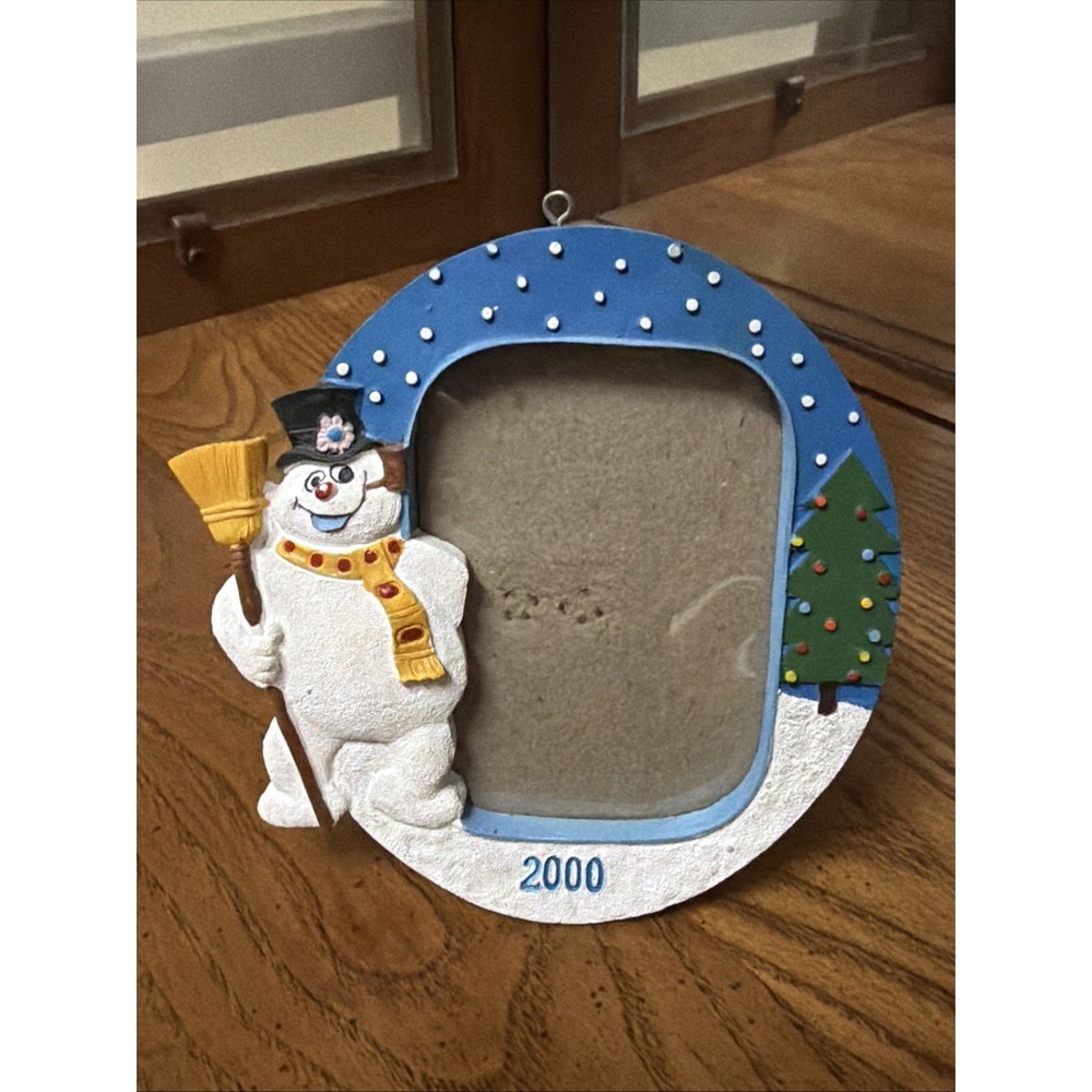 2000 Snowman‎ Photo Frame Christmas Ornament  Warner/Chappell Music Inc. Hanging